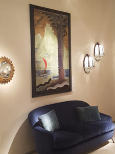 Kunst überm Sofa