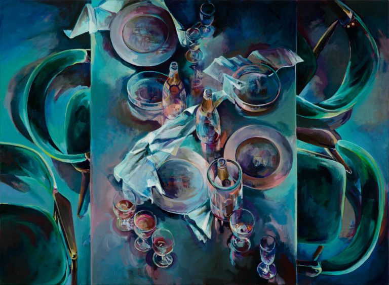 FrauenArt_5.Jini2019_DorotheaSchüle_ArtConsultingMese_Tisch_Essen_Fest