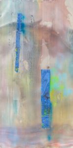 (c) Silke Albrecht, "rupture (6)", 2019, ein Teil (Mitte) des Triptychons