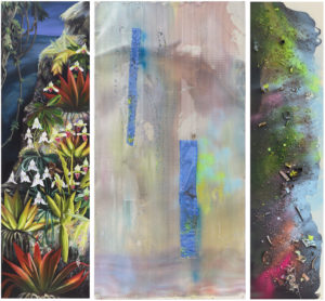 (c) Silke Albrecht, "rupture (6)", 2019, Triptychon